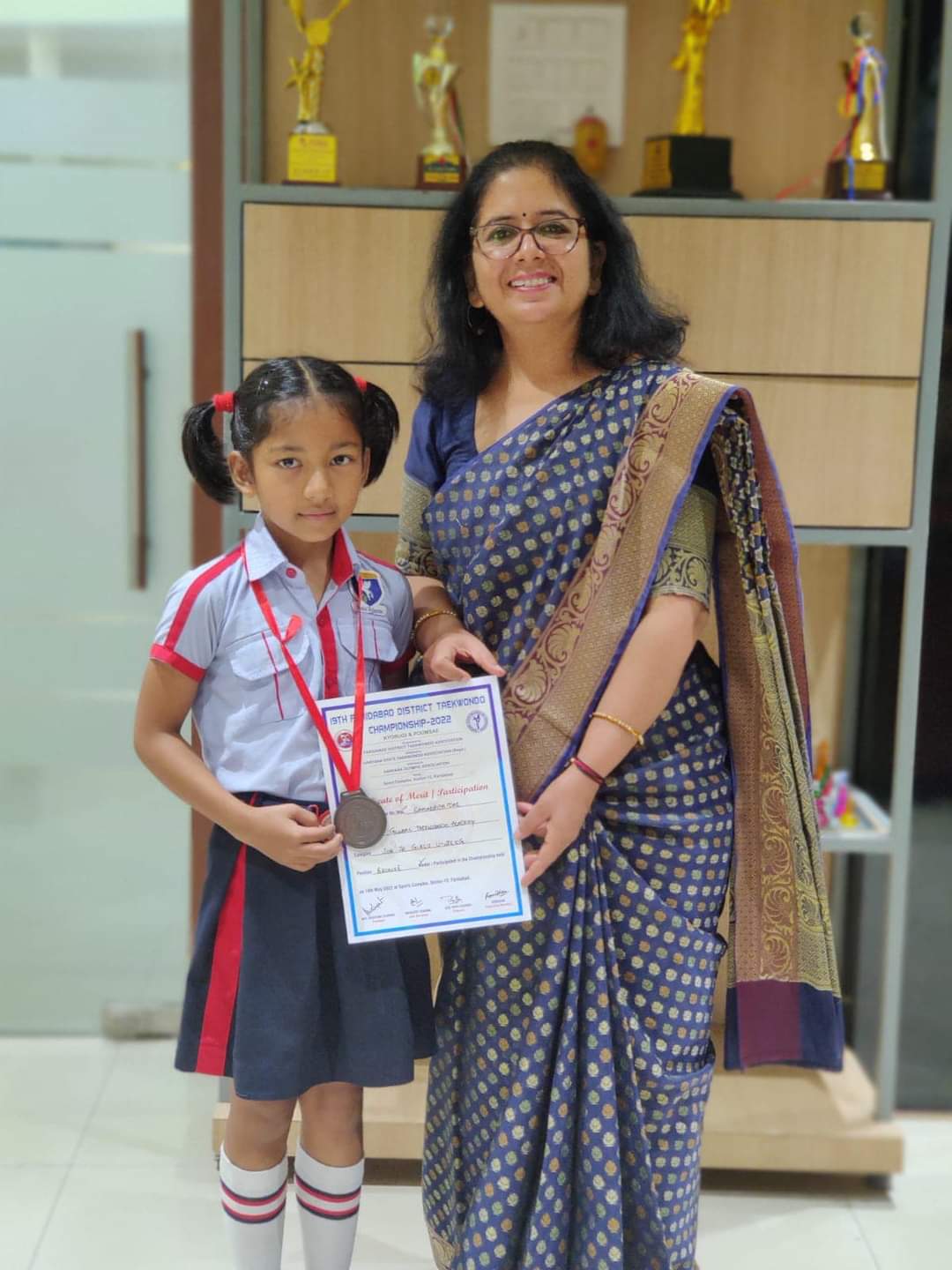 Sports Achievement , Samadrita Das, Class - IV